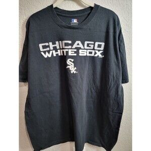 Chicago White Sox Baseball Mens T Shirt Size 2XL Black